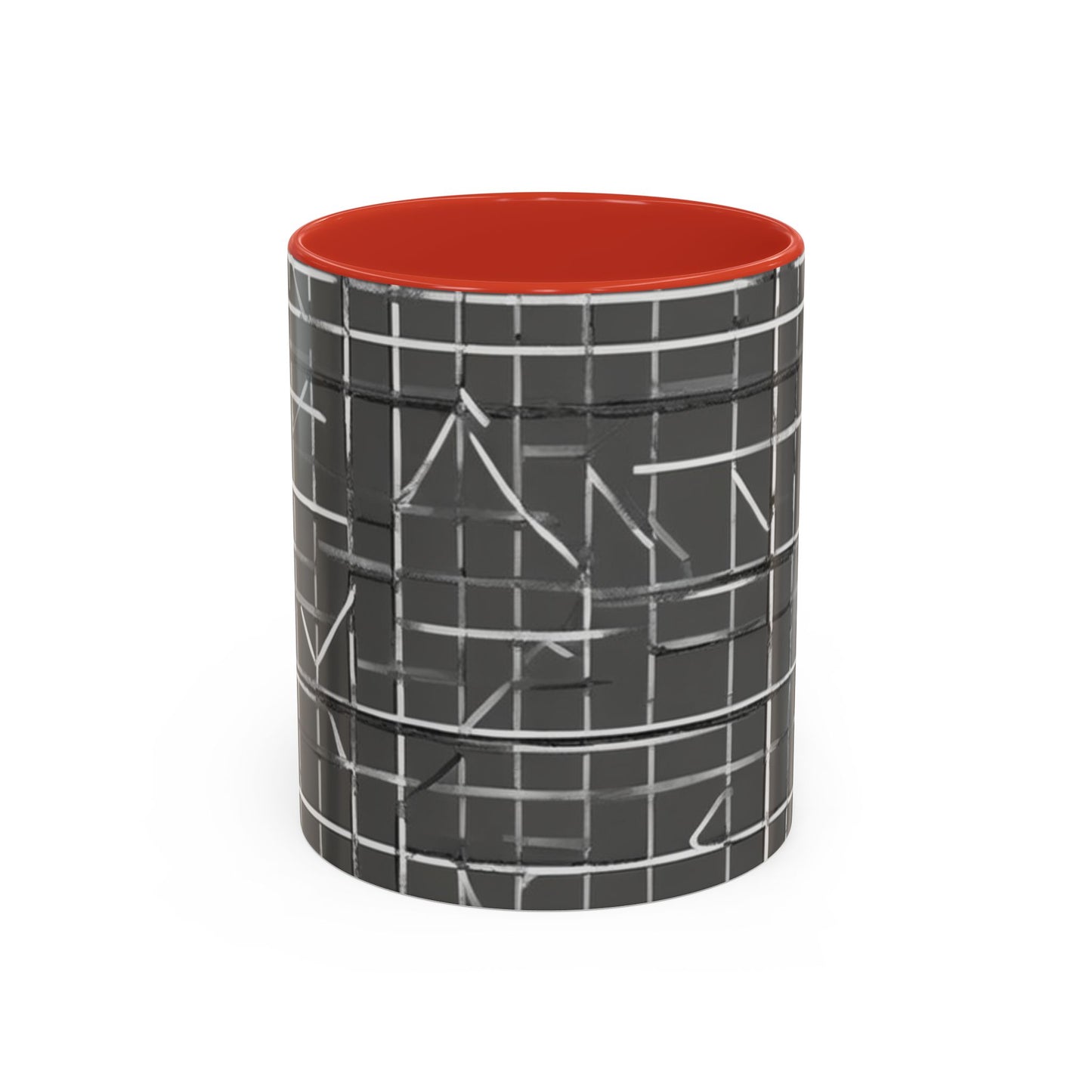 boostlete-rise-grind-pattern-plate-number-monoline-0291 — Accent Mug 11/15oz