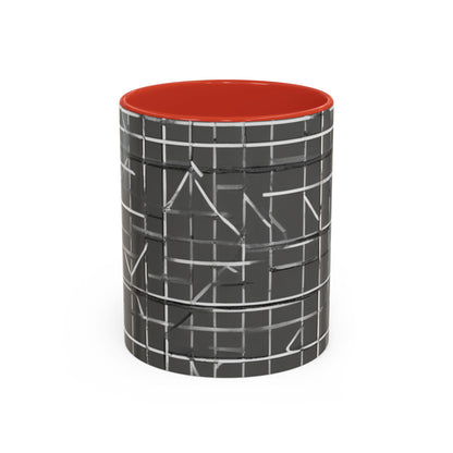 boostlete-rise-grind-pattern-plate-number-monoline-0291 — Accent Mug 11/15oz