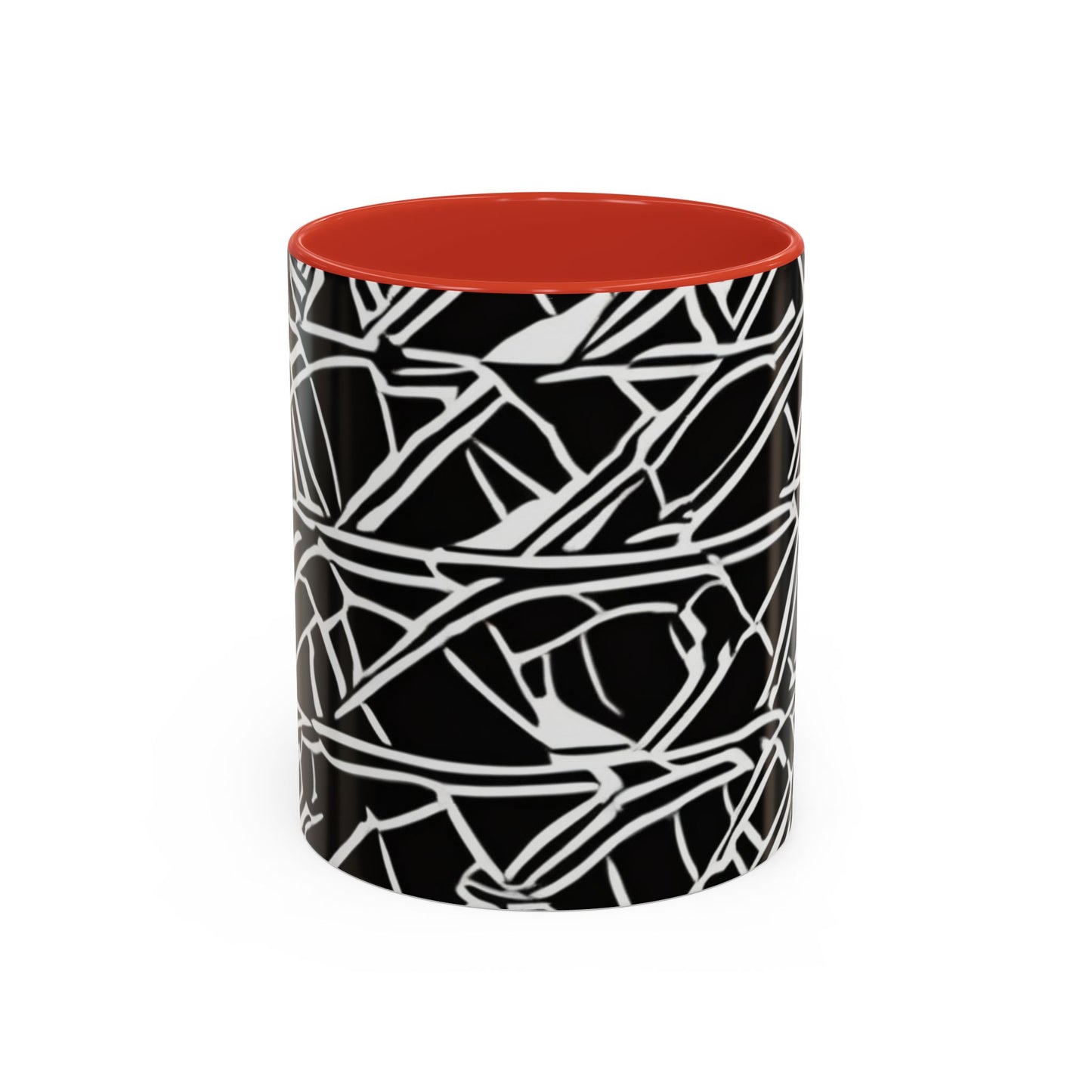 boostlete-boost-mode-pattern-stair-steps-athletic-0311 — Accent Mug 11oz/15oz