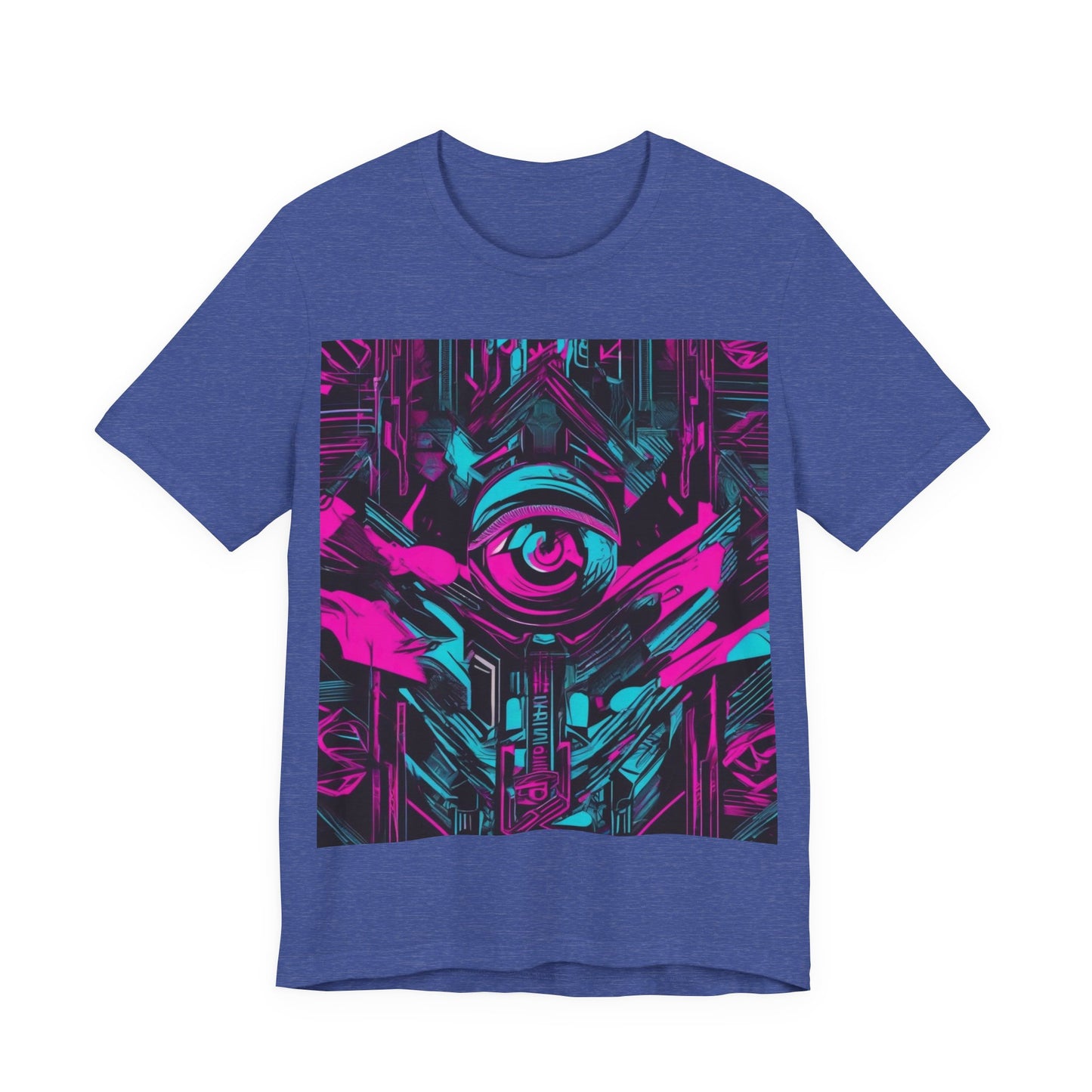 boostlete-iron-intent-type-eyes-up-forward-big-line-art-0065 — Unisex Jersey Short Sleeve (B+C 3001)