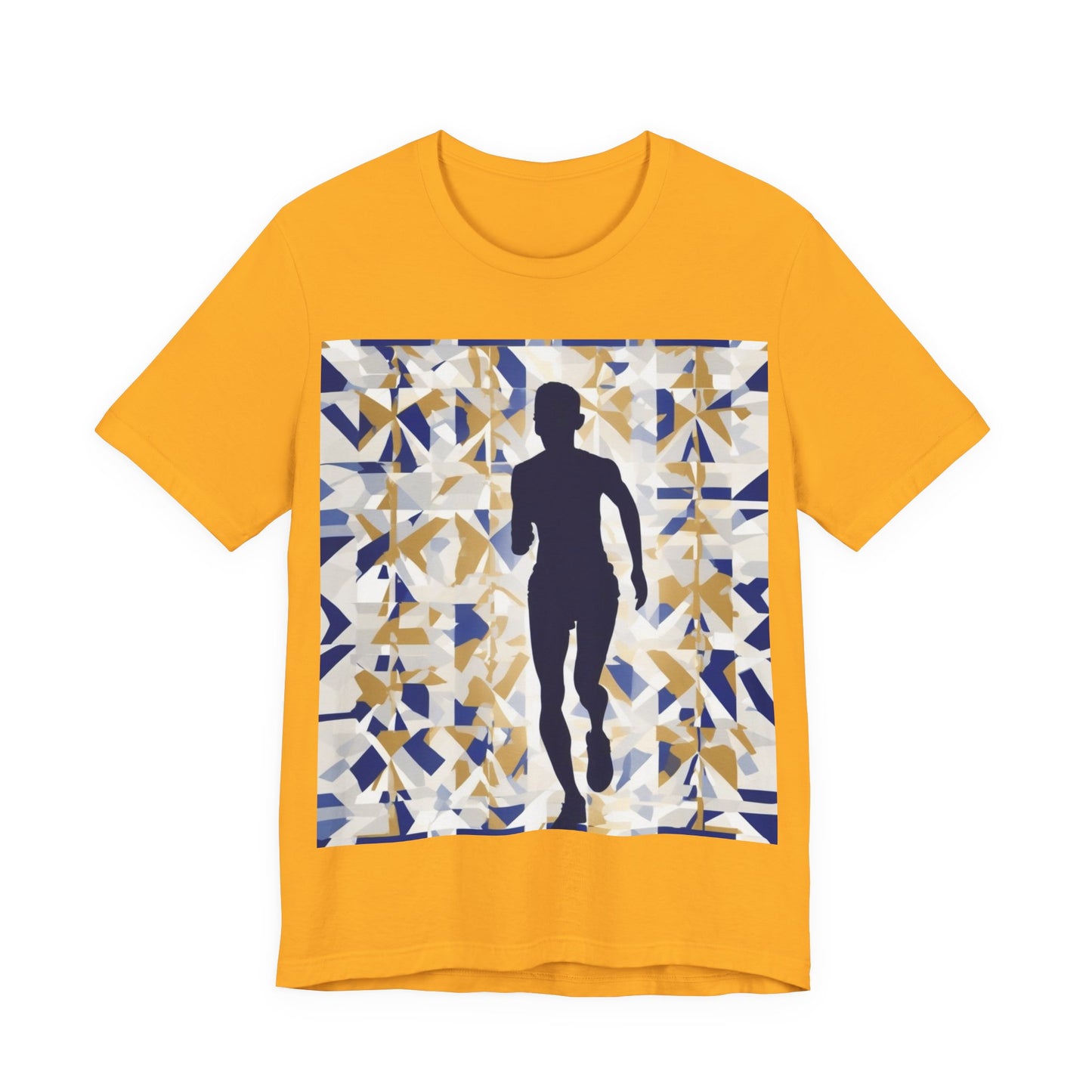 boostlete-recovery-progress-scene-marathoner-matte-geometric-0448 — Unisex Jersey Short Sleeve (B+C 3001)
