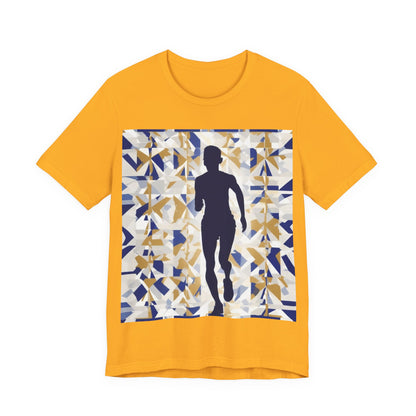 boostlete-recovery-progress-scene-marathoner-matte-geometric-0448 — Unisex Jersey Short Sleeve (B+C 3001)