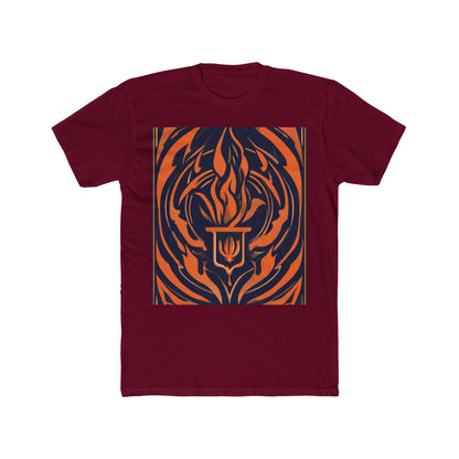 boostlete-quiet-power-icon-flame-duotone-athletic-0158 — Unisex Cotton Crew Tee (NL 3600)