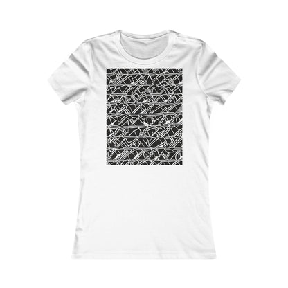 boostlete-boost-mode-pattern-stair-steps-athletic-0311 — Women's Favorite Tee (B+C 6004)