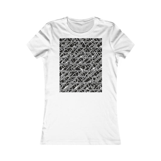 boostlete-boost-mode-pattern-stair-steps-athletic-0311 — Women's Favorite Tee (B+C 6004)