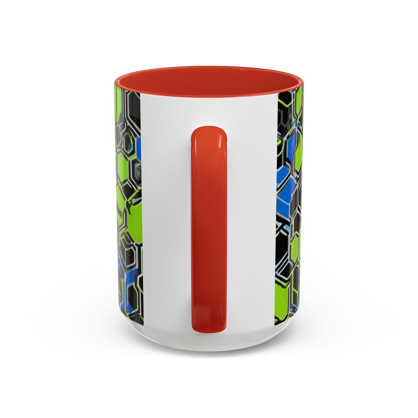 boostlete-recovery-progress-pattern-hex-blueprint-0007 — Accent Mug 11oz/15oz