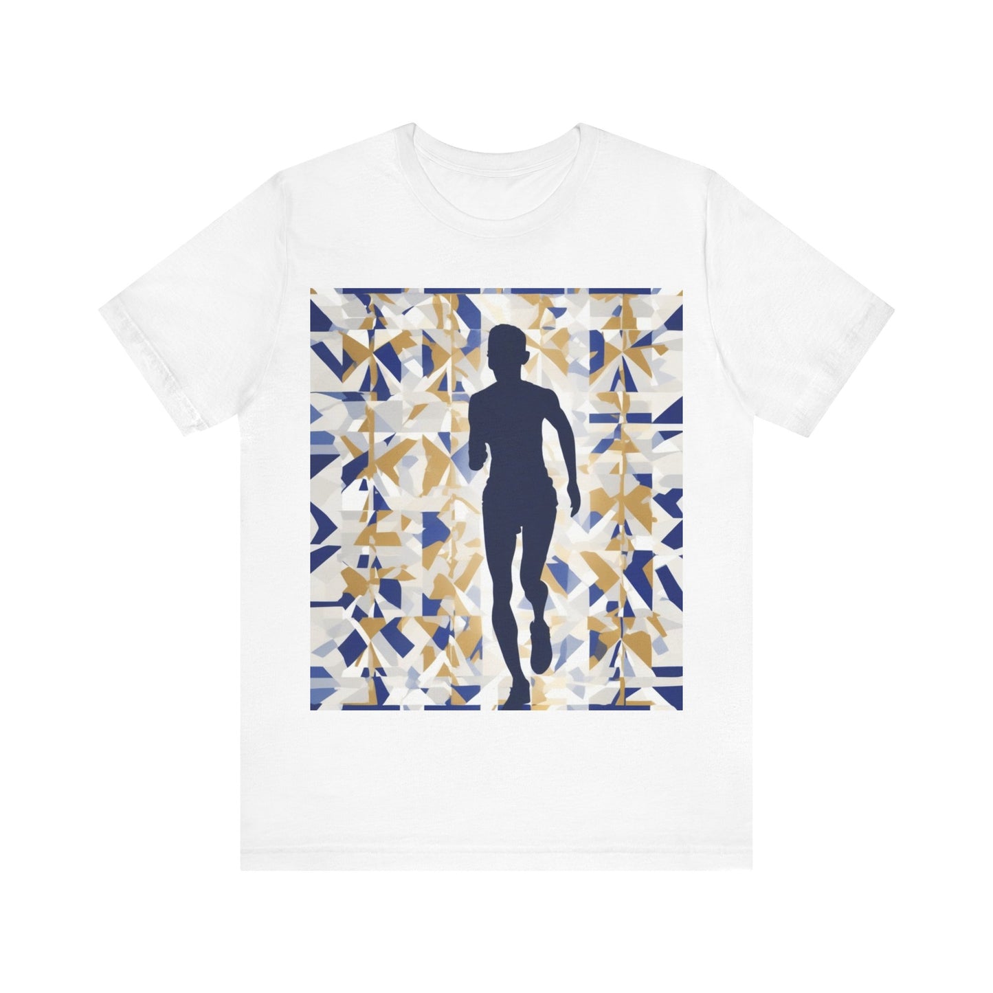 boostlete-recovery-progress-scene-marathoner-matte-geometric-0448 — Unisex Jersey Short Sleeve (B+C 3001)