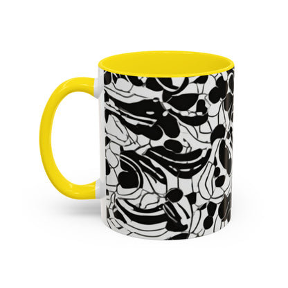 boostlete-rise-grind-pattern-dotted-line-art-0483 — Accent Mug 11/15oz