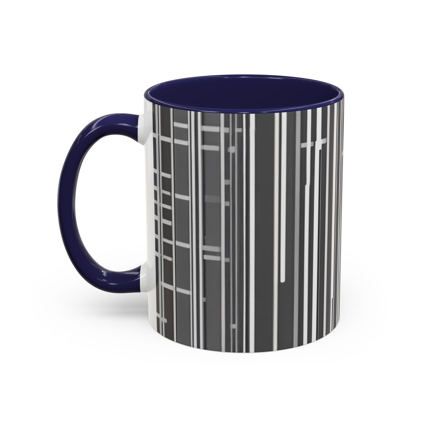 boostlete-boost-mode-pattern-barcode-blueprint-0463 — Accent Mug 11/15oz