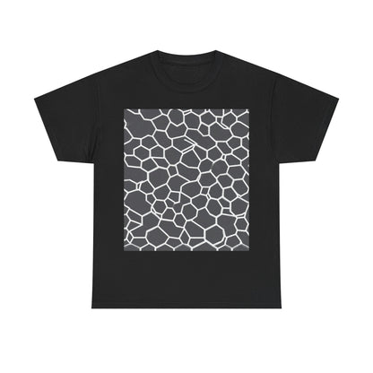 boostlete-iron-intent-pattern-hex-blueprint-0063 — Unisex Heavy Cotton Tee (Gildan 5000)