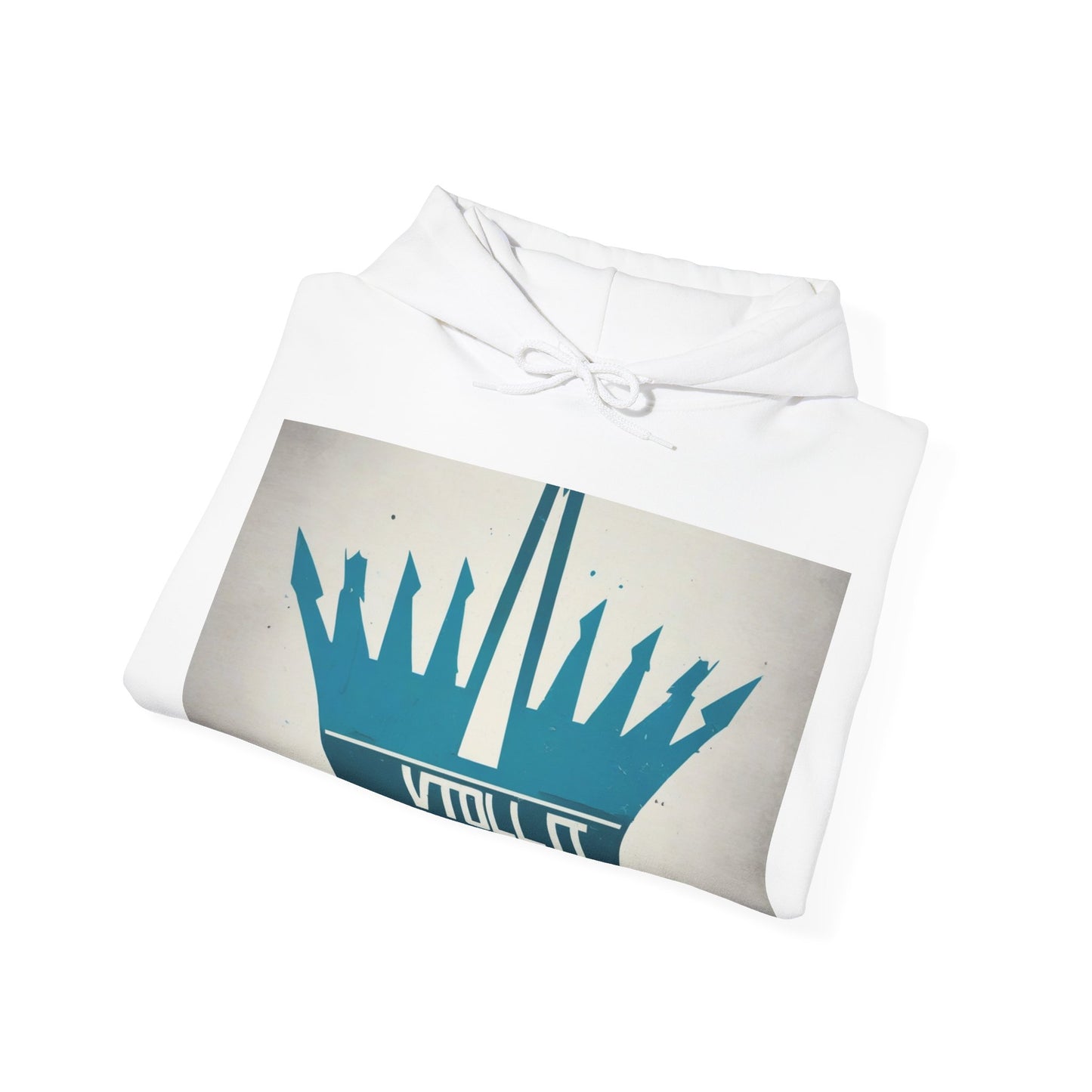 boostlete-am-crew-icon-crown-matte-industrial-0058 — Unisex Heavy Blend Hooded Sweatshirt (Gildan)