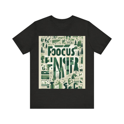 boostlete-boost-mode-type-focus-finish-banner-modern-0113 — Unisex Jersey Short Sleeve (B+C 3001)