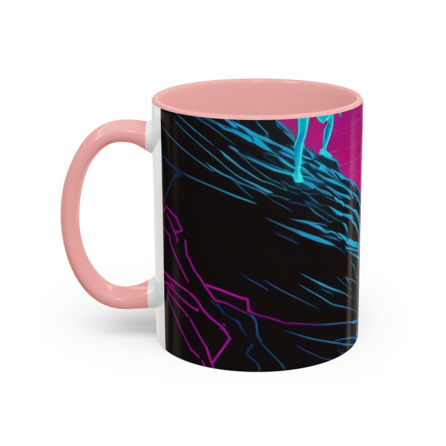 boostlete-boost-mode-scene-trail-neon-blueprint-0832 — Accent Mug 11/15oz