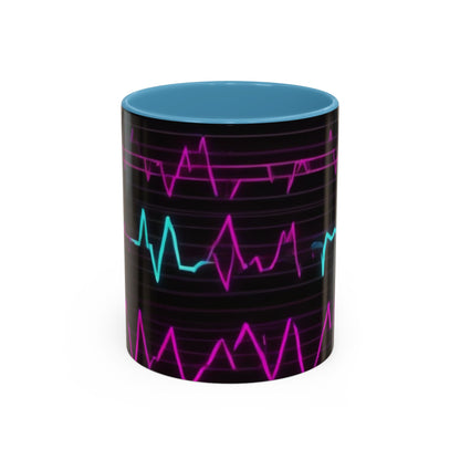 boostlete-boost-mode-pattern-ekg-modern-0111 — Accent Mug 11oz/15oz