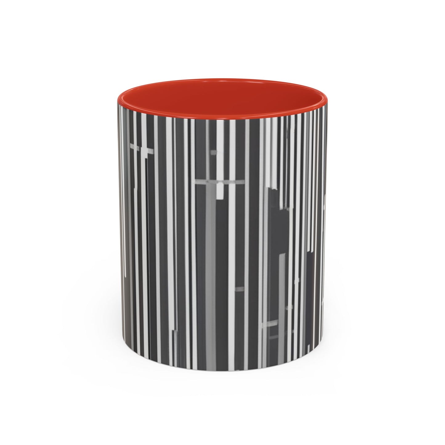 boostlete-boost-mode-pattern-barcode-blueprint-0463 — Accent Mug 11/15oz