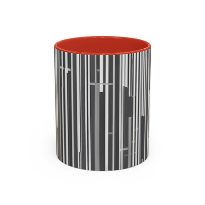 boostlete-boost-mode-pattern-barcode-blueprint-0463 — Accent Mug 11/15oz