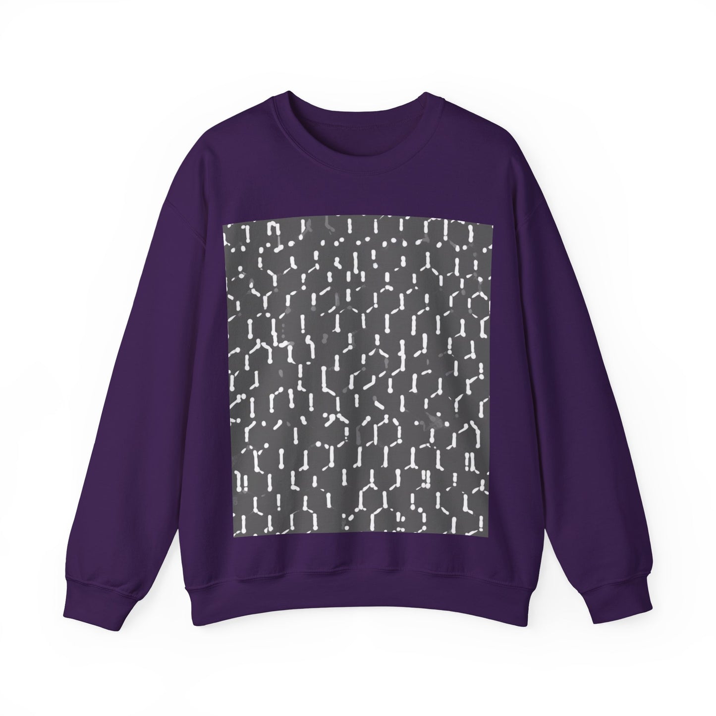 boostlete-recovery-progress-pattern-dotted-industrial-0355 — Unisex Heavy Blend Crewneck (G18000)