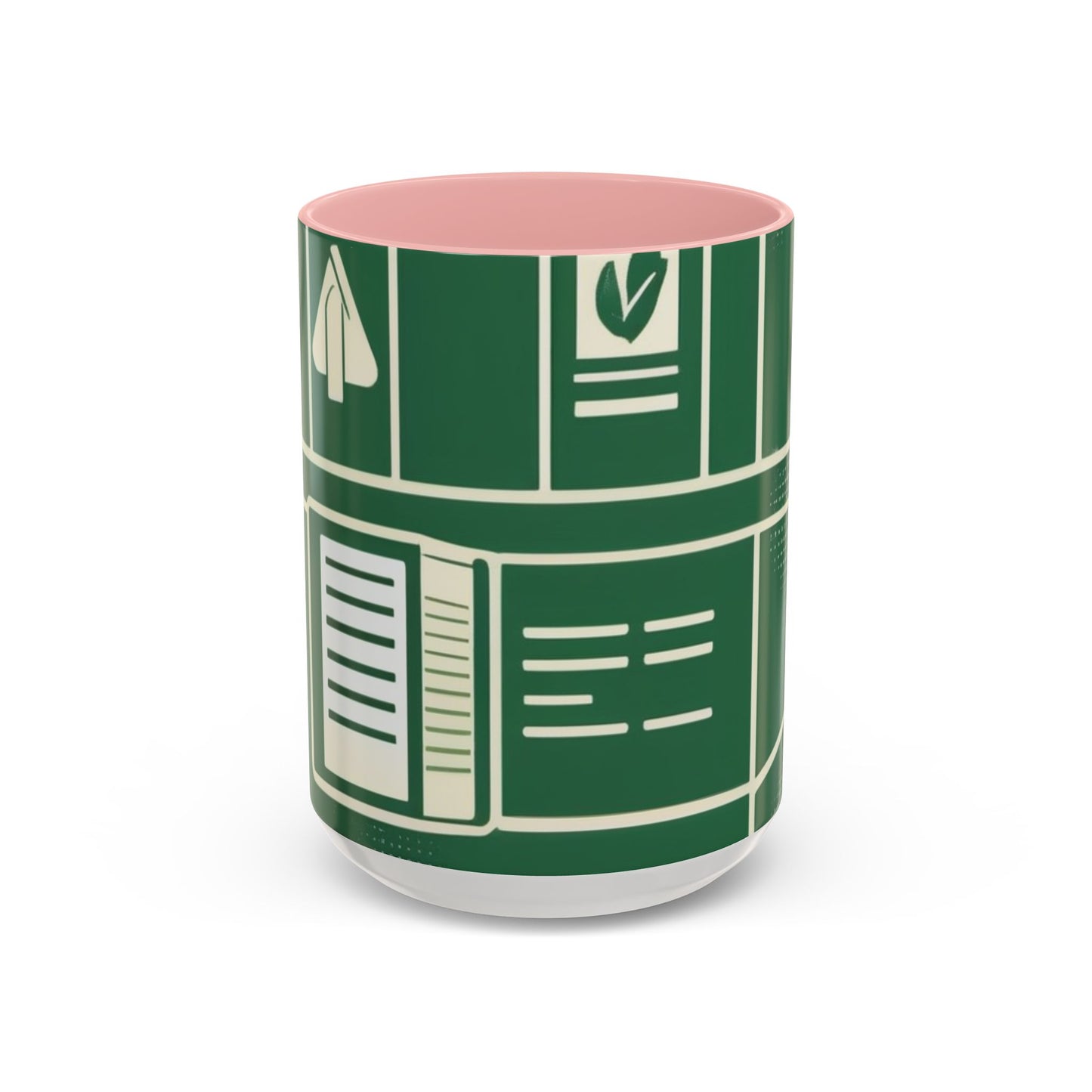 boostlete-recovery-progress-icon-checklist-halftone-vector-0034 — Accent Mug 11oz/15oz