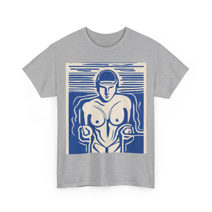 boostlete-boost-mode-icon-swimmer-motion-vector-0062 — Unisex Heavy Cotton Tee (Gildan 5000)