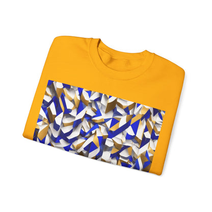 boostlete-boost-mode-type-charge-ahead-vertical-isometric-0221 — Unisex Heavy Blend Crewneck Sweatshirt (Gildan)