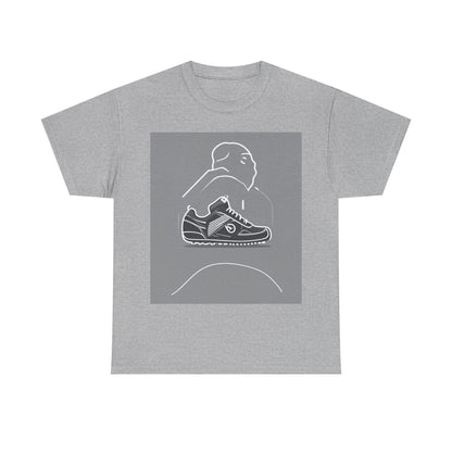 boostlete-boost-mode-icon-sneaker-offset-vector-0166 — Unisex Heavy Cotton Tee (Gildan 5000)