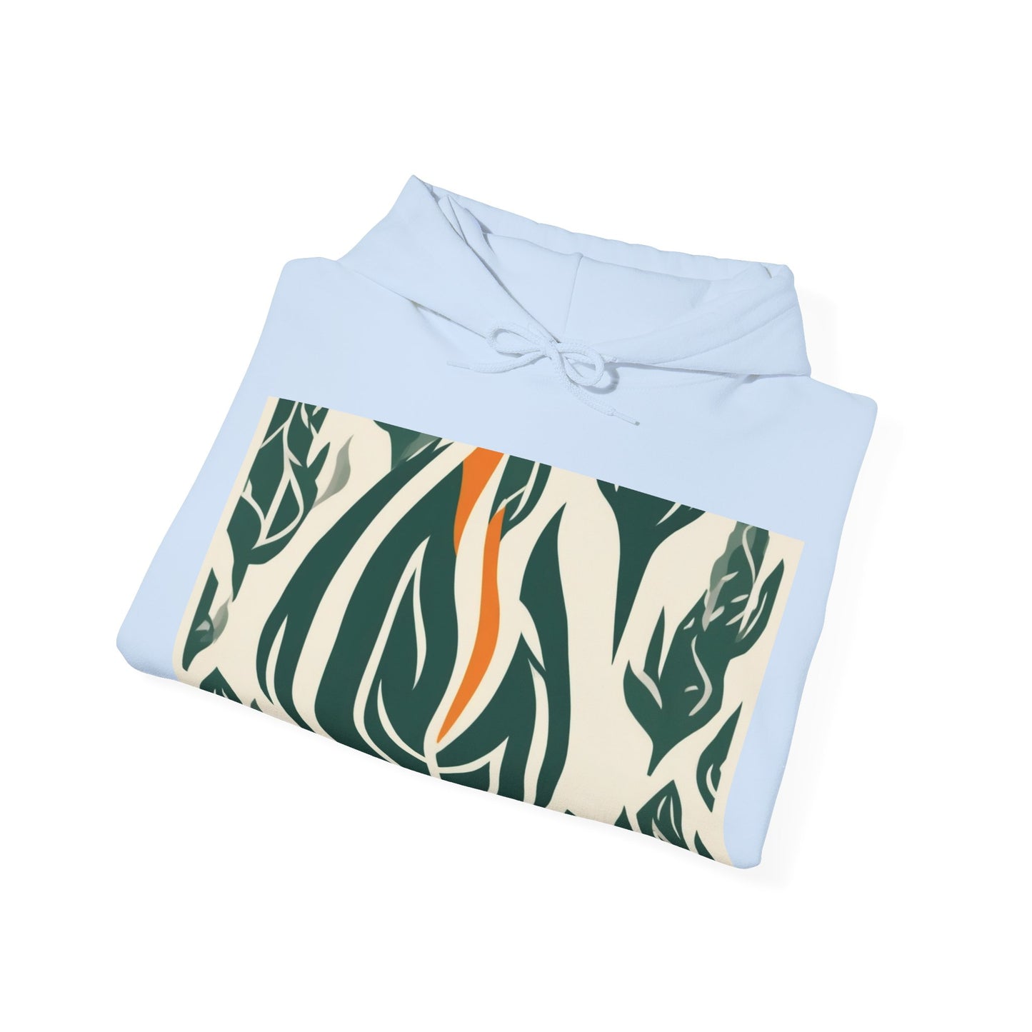 boostlete-boost-mode-icon-flame-high-paper-0854 — Unisex Heavy Blend Hoodie (G18500)