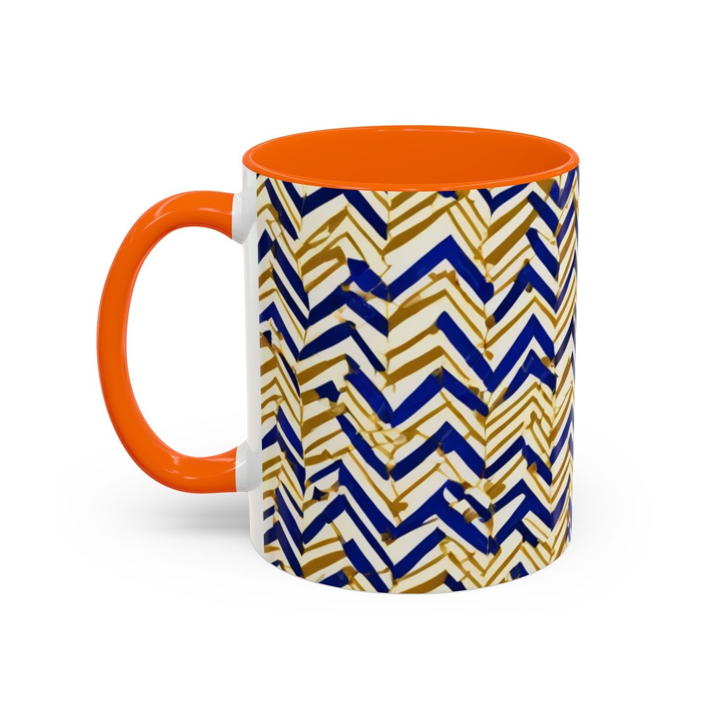 boostlete-boost-mode-pattern-ekg-line-art-0091 — Accent Mug 11oz/15oz