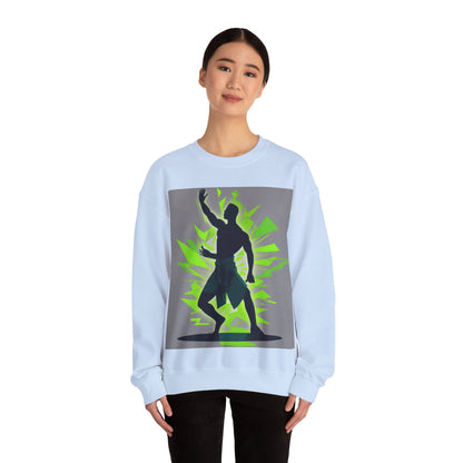boostlete-mile-by-mile-scene-yogi-offset-isometric-0972 — Unisex Heavy Blend Crewneck (G18000)