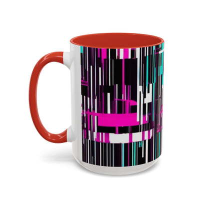 boostlete-am-crew-pattern-barcode-bold-0023 — Accent Mug 11oz/15oz