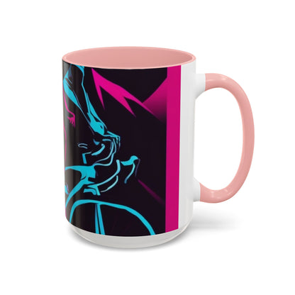 boostlete-rise-grind-scene-cyclist-outline-vector-0868 — Accent Mug 11/15oz
