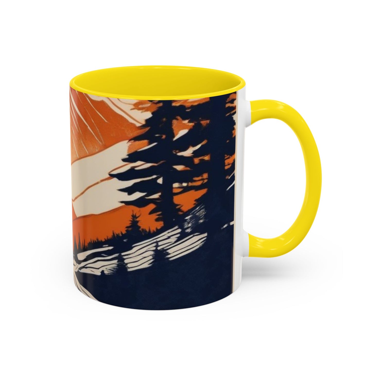 boostlete-iron-intent-scene-trail-glitch-badge-0100 — Accent Mug 11oz/15oz