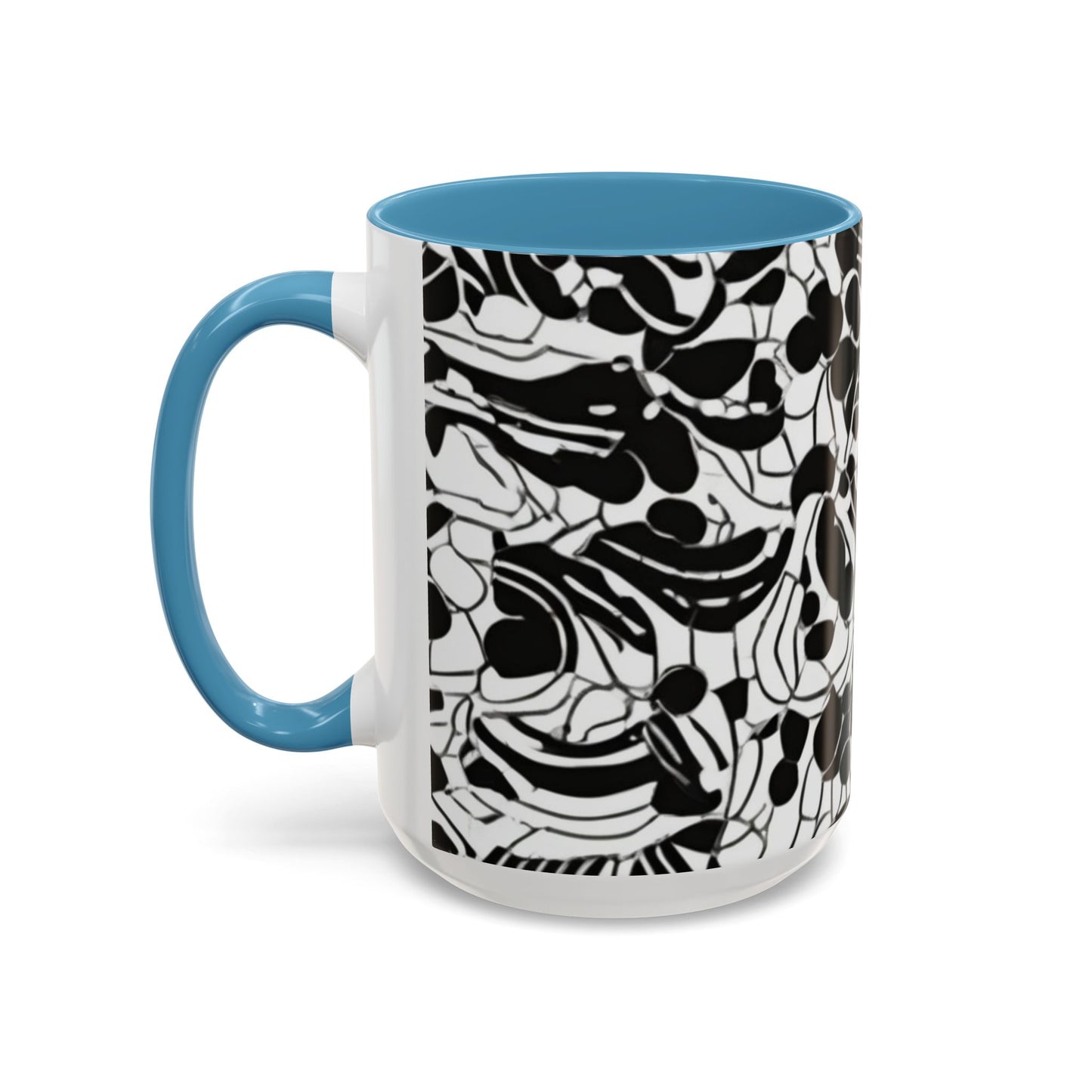 boostlete-rise-grind-pattern-dotted-line-art-0483 — Accent Mug 11/15oz