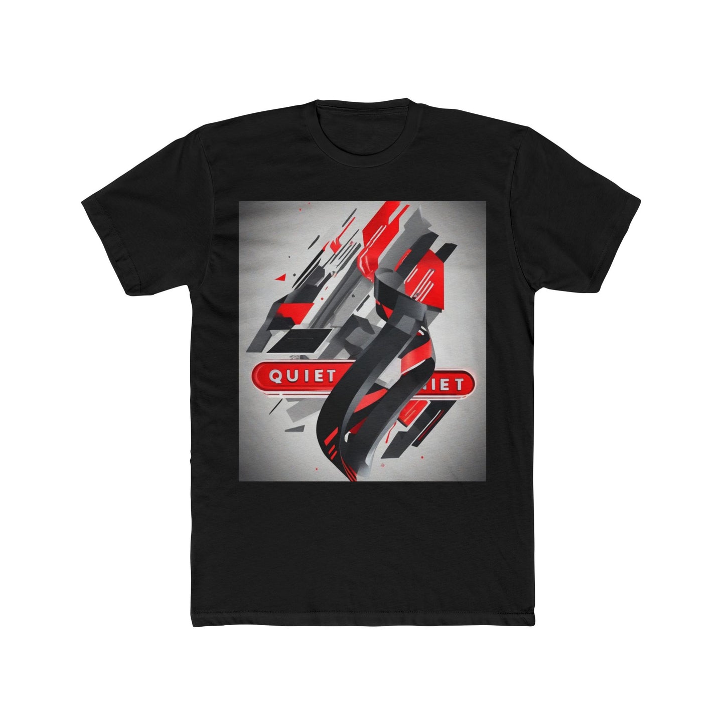 boostlete-field-day-type-power-in-quiet-banner-modern-0085 — Unisex Cotton Crew Tee (NL 3600)