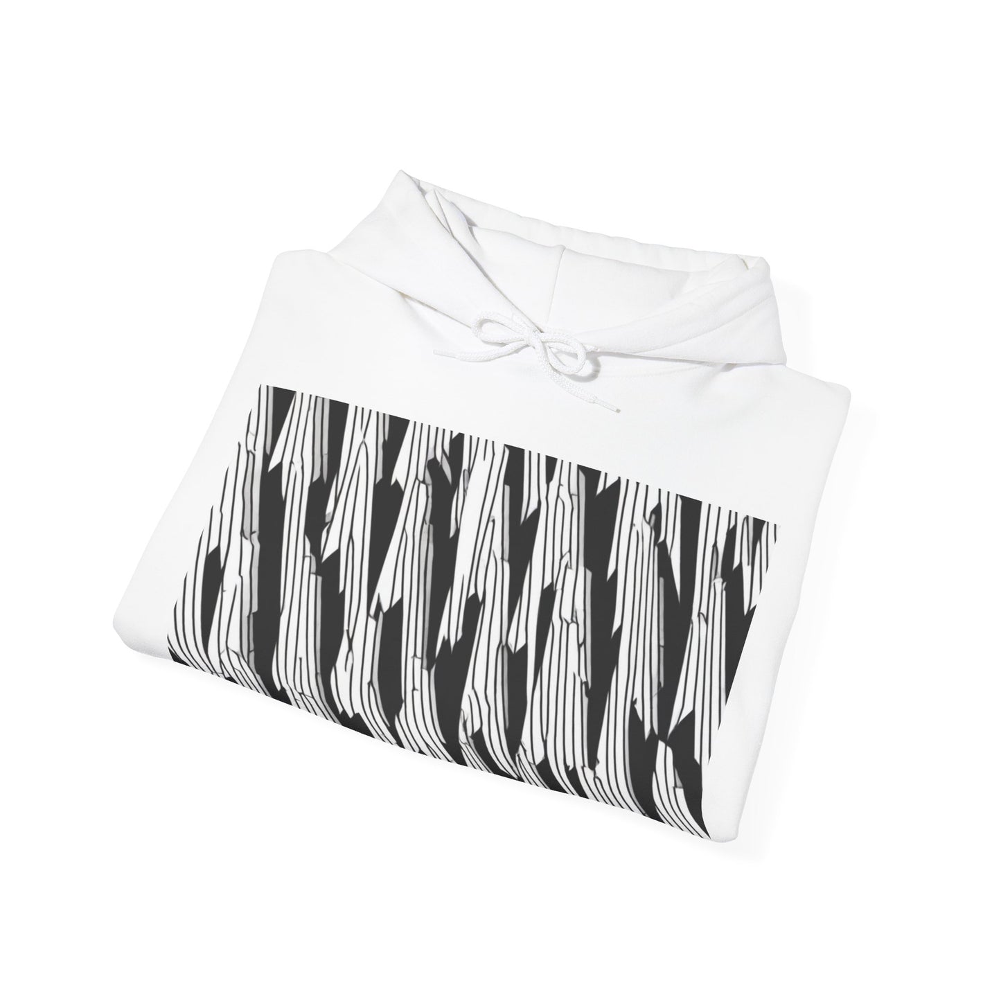 boostlete-iron-intent-pattern-micro-isometric-0199 — Unisex Heavy Blend Hooded Sweatshirt (Gildan)