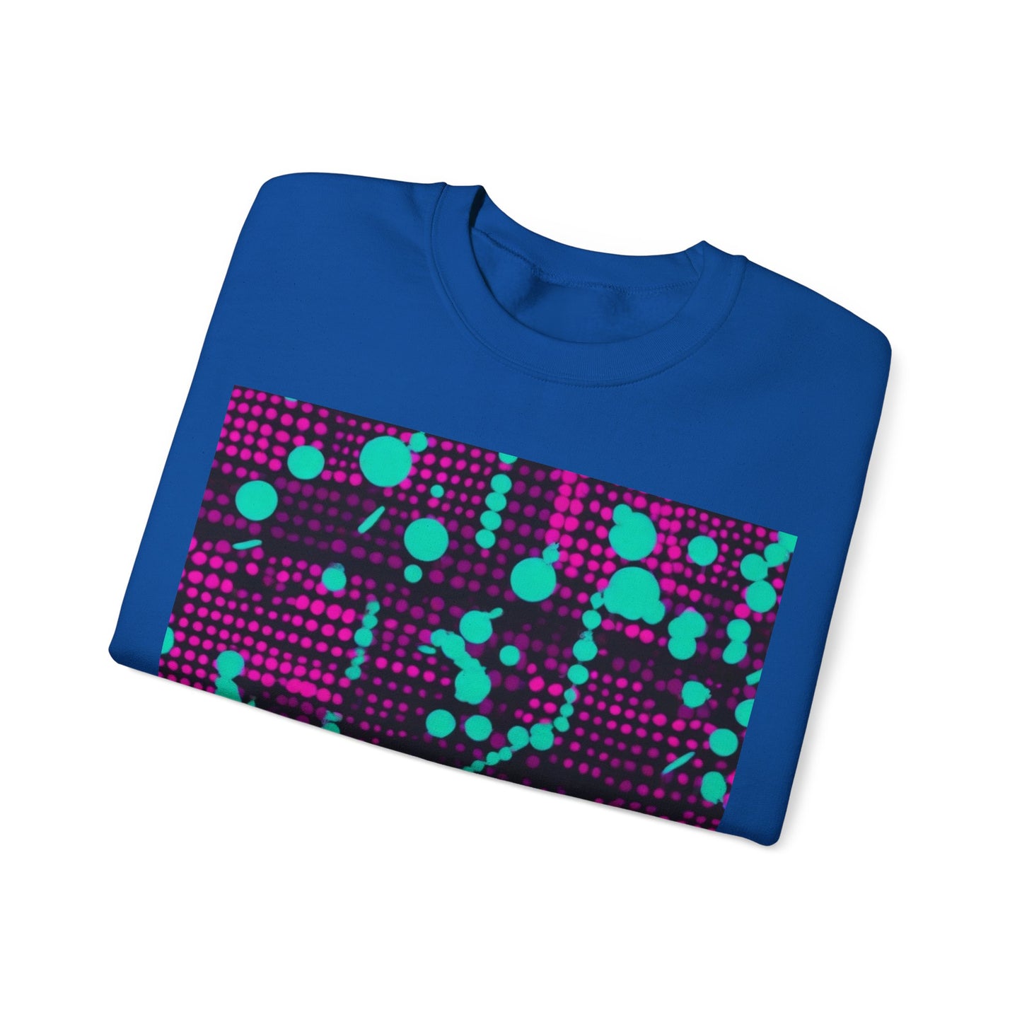 boostlete-pr-season-pattern-dotted-retro-0891 — Unisex Heavy Blend Crewneck (G18000)