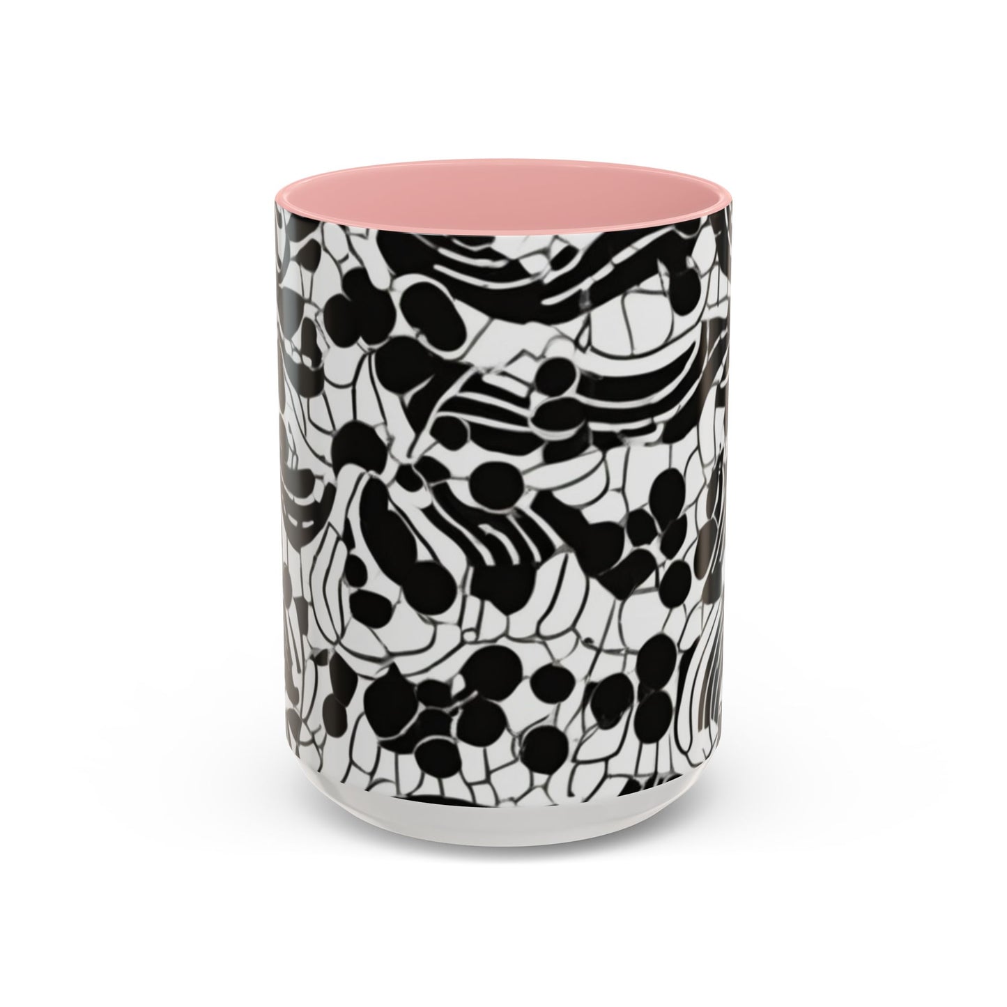 boostlete-rise-grind-pattern-dotted-line-art-0483 — Accent Mug 11/15oz