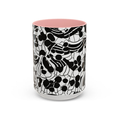 boostlete-rise-grind-pattern-dotted-line-art-0483 — Accent Mug 11/15oz
