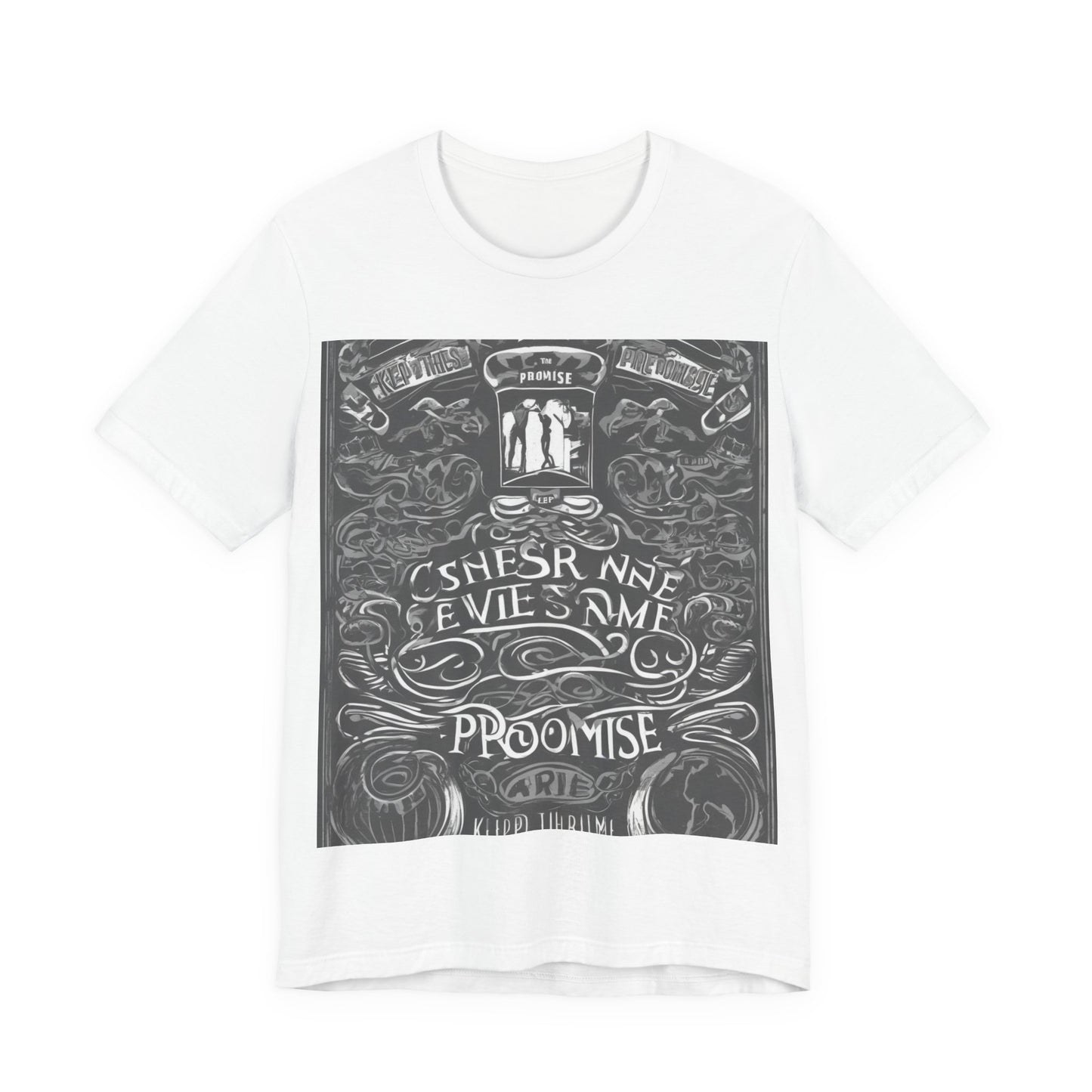 boostlete-boost-mode-type-keep-the-promise-big-monoline-0049 — Unisex Jersey Short Sleeve (B+C 3001)