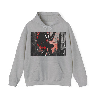 boostlete-am-crew-scene-runner-high-retro-0268 — Unisex Heavy Blend Hooded Sweatshirt (Gildan)