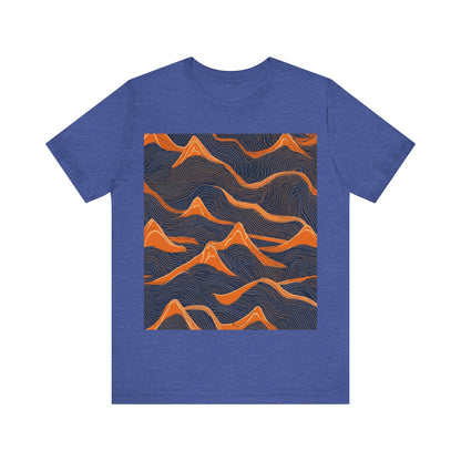 boostlete-boost-mode-pattern-topographic-engraved-0035 — Unisex Jersey Short Sleeve (B+C 3001)