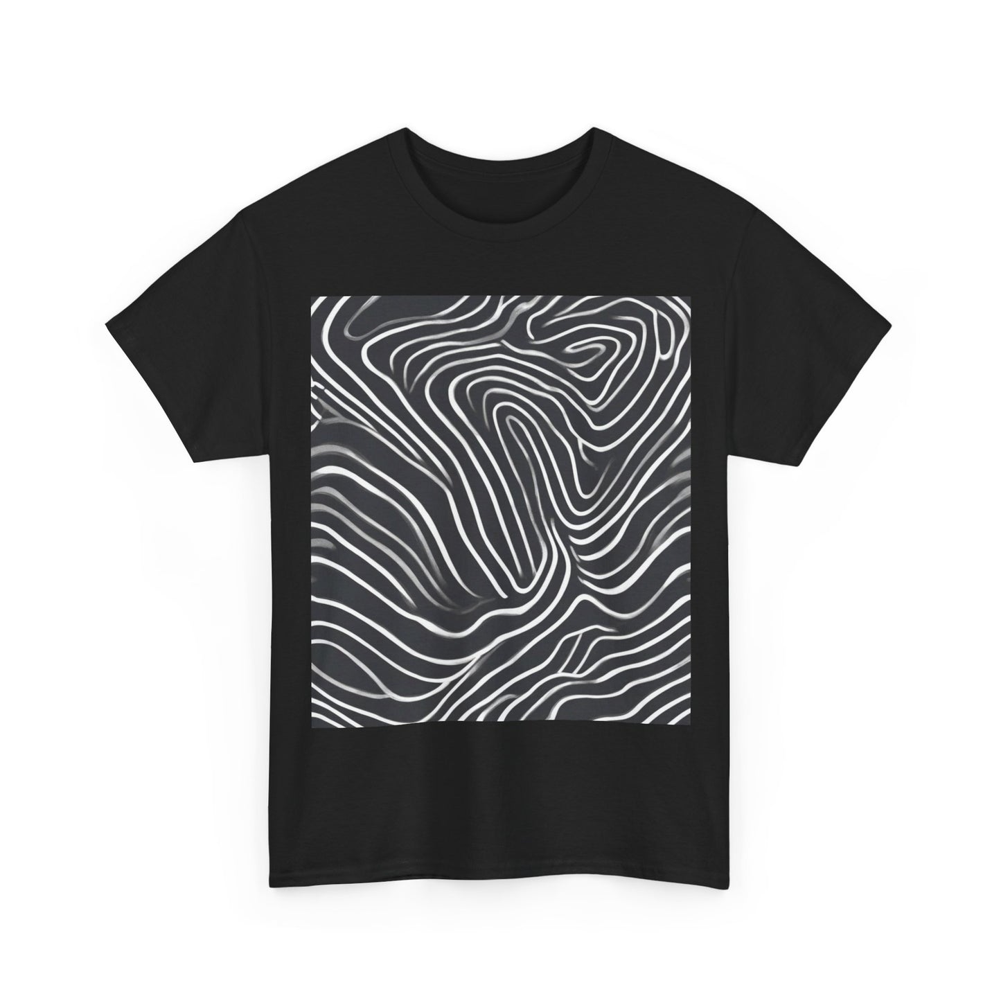 boostlete-recovery-progress-pattern-topographic-bold-0295 — Unisex Heavy Cotton Tee (Gildan 5000)