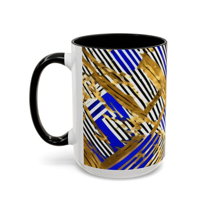 boostlete-boost-mode-pattern-diagonal-monoline-0015 — Accent Mug 11oz/15oz