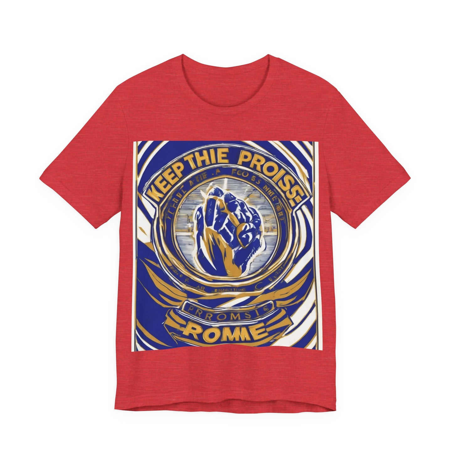 boostlete-pr-season-type-keep-the-promise-arc-athletic-0045 — Unisex Jersey Short Sleeve (B+C 3001)