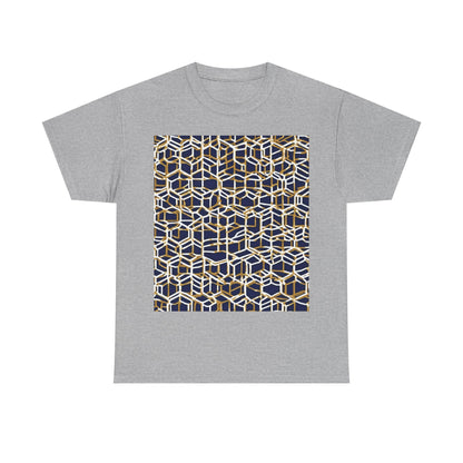 boostlete-am-crew-pattern-hex-industrial-0131 — Unisex Heavy Cotton Tee (Gildan 5000)