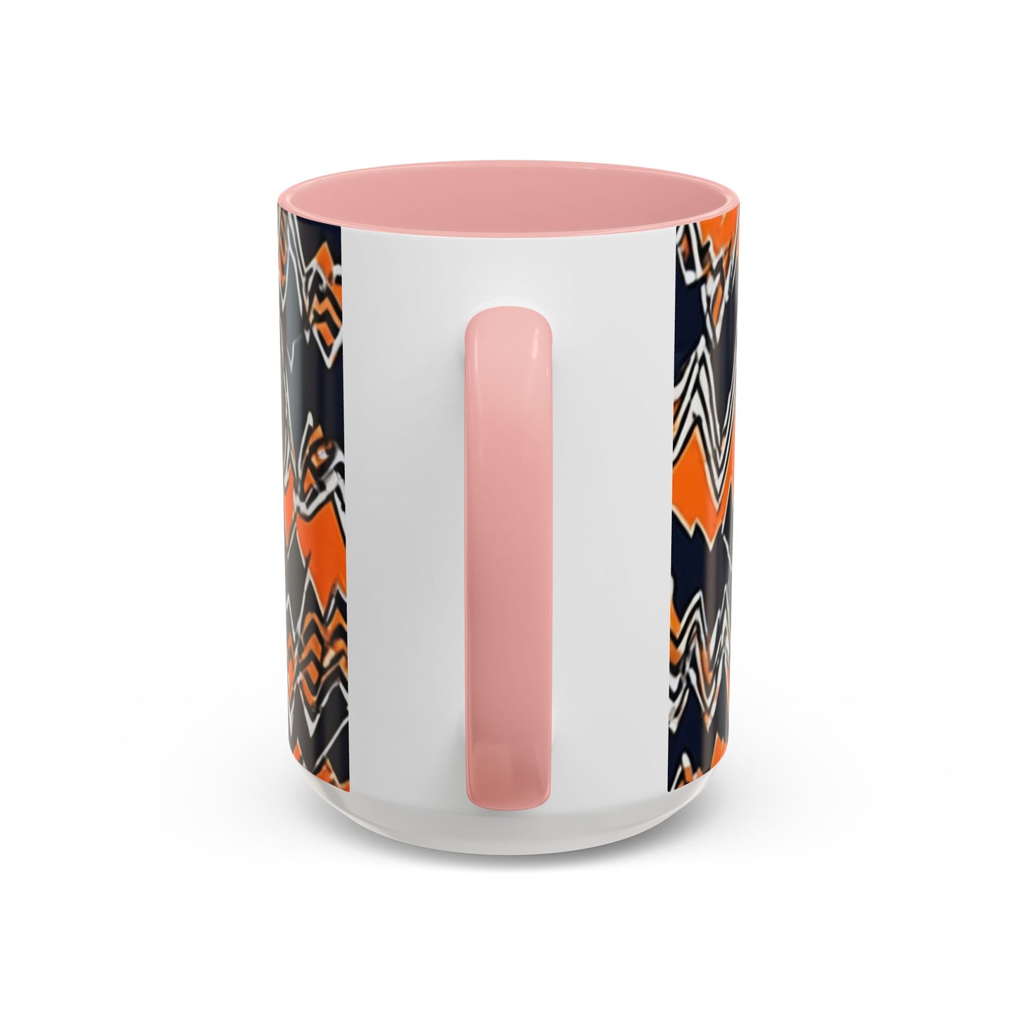 boostlete-headspace-pattern-ekg-industrial-0559 — Accent Mug 11/15oz