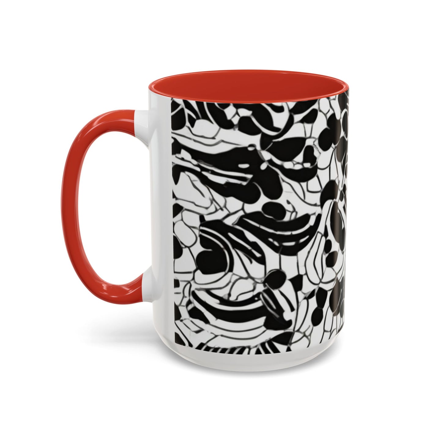 boostlete-rise-grind-pattern-dotted-line-art-0483 — Accent Mug 11/15oz