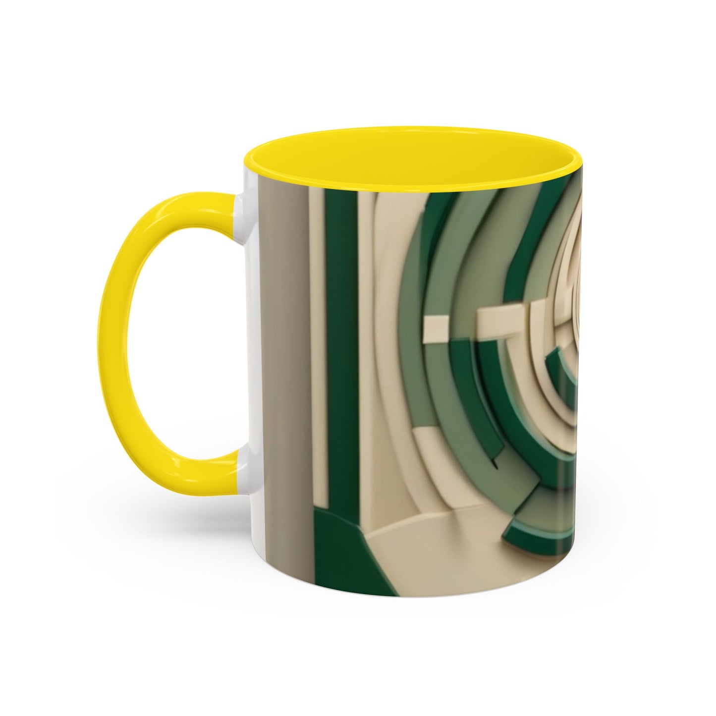 boostlete-mile-by-mile-icon-target-3d-modern-0306 — Accent Mug 11oz/15oz