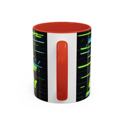 boostlete-quiet-power-type-built-on-consistency-diagonal-line-art-0125 — Accent Mug 11oz/15oz