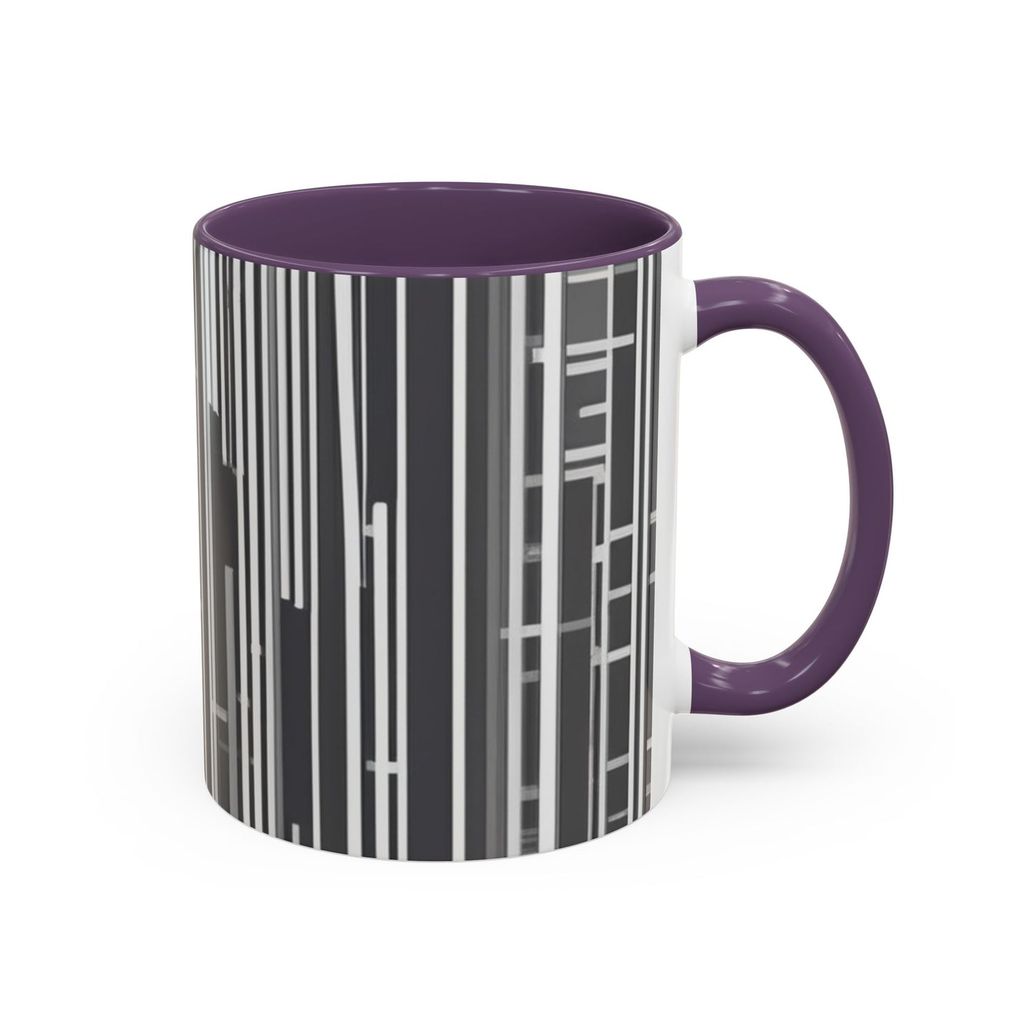 boostlete-boost-mode-pattern-barcode-blueprint-0463 — Accent Mug 11/15oz