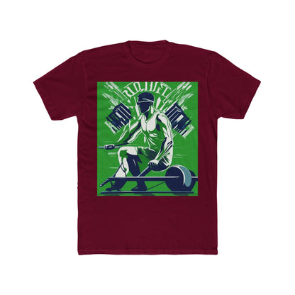 boostlete-am-crew-scene-rower-grainy-bold-0172 — Unisex Cotton Crew Tee (NL 3600)